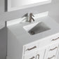Vanity Art 36 in. Single Sink Vanity & Mirror - White, VA1036W