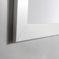 Genoa 48 in. W x 22 in. D x 36 in. H Vanity in White with Single Basin Vanity Top in White Phoenix Stone and Mirror