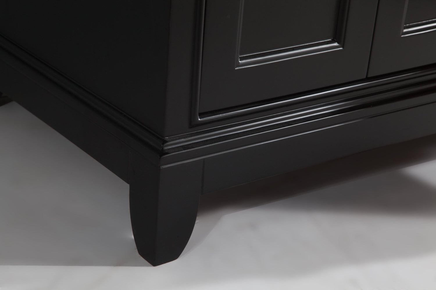 Genoa 60 in. W x 22 in. D x 36 in. H Bath Vanity in Espresso with Vanity Top in White with White Basin and Mirror