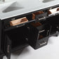 Vanity Art 72 in. Double Sink Vanity & Mirror - Espresso, VA1072DE