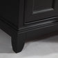 Vanity Art 72 in. Double Sink Vanity & Mirror - Espresso, VA1072DE