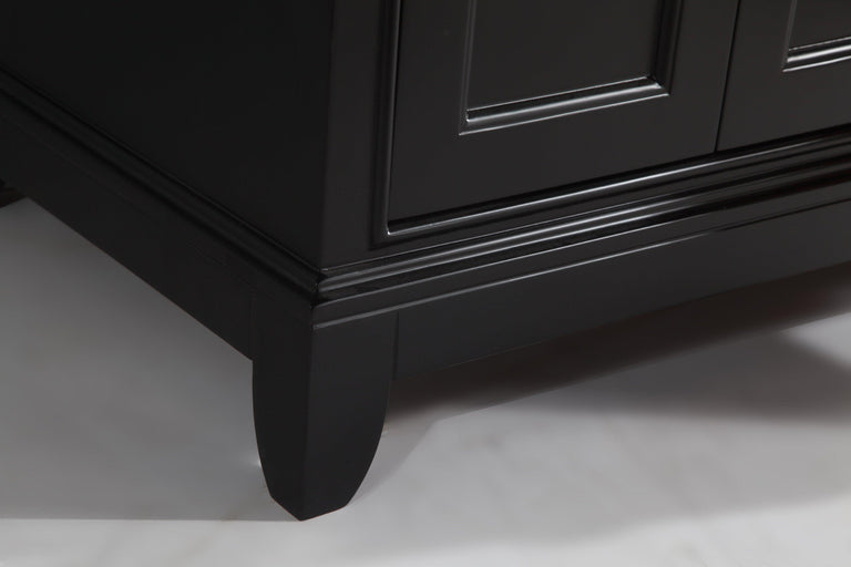 Vanity Art 72 in. Double Sink Vanity & Mirror - Espresso, VA1072DE