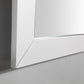 Vanity Art 24 in. Single Sink Vanity in Carrara Marble & Mirror - White, VA2024-W