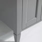 Vanity Art 30 in. Single Sink Vanity in Carrara Marble & Mirror - Grey, VA2030-G