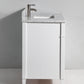 Vanity Art 36 in. Single Sink Vanity in Carrara Marble & Mirror - White, VA2036-W