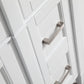 Vanity Art 60 in. Double Sink Vanity in Carrara Marble & Mirror - White, VA2060DW