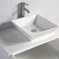 Vanity Art 30 in. Single Sink Vanity Cabinet with Ceramic Vessel Sink & Mirror - White, VA3130W
