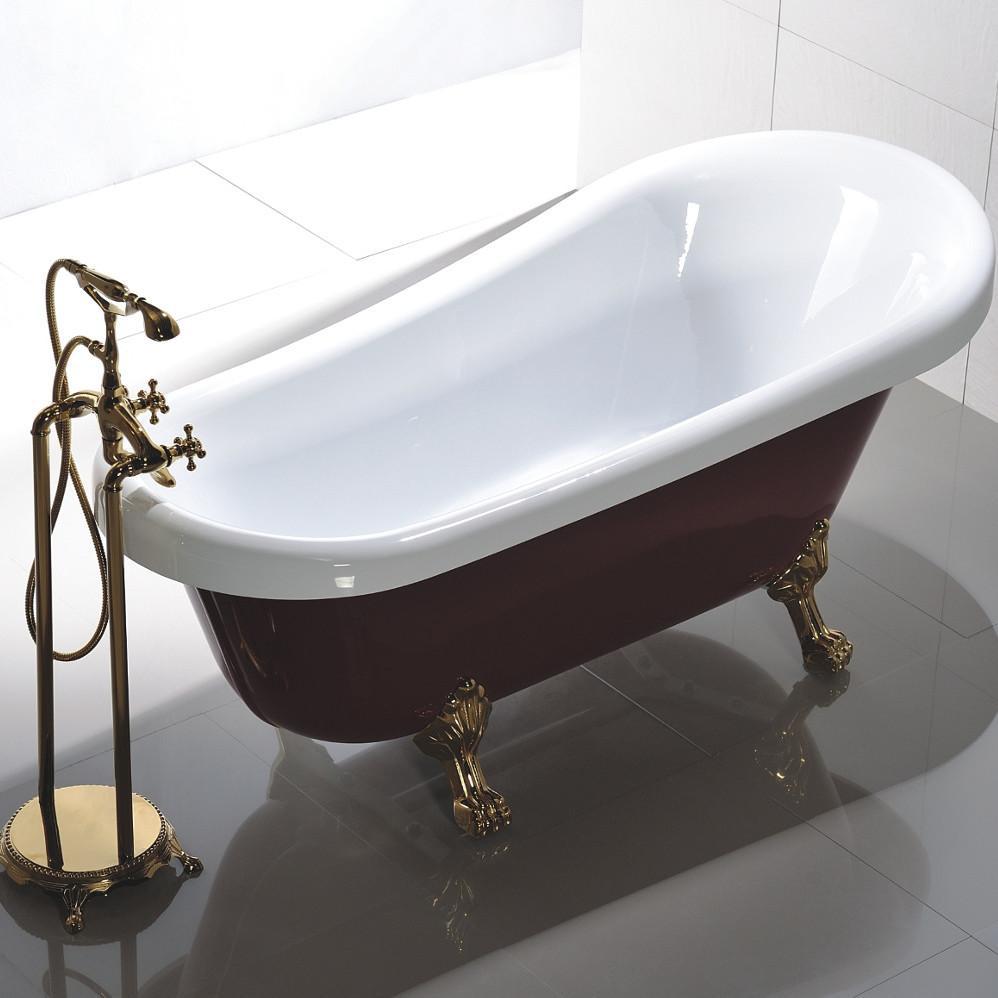 VA6311-RL 67" x 31.5" Freestanding Soaking Bathtub
