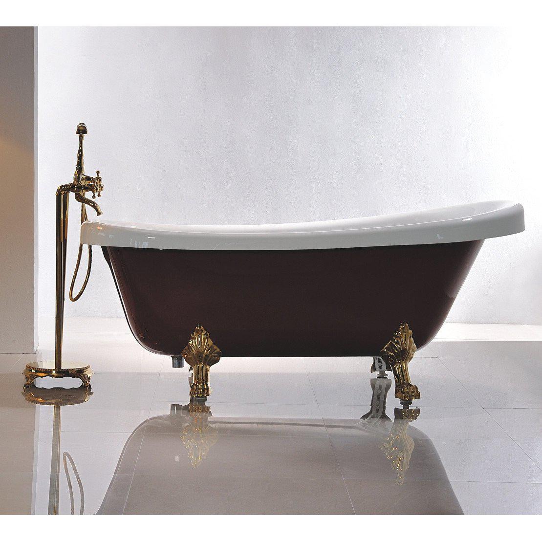 VA6311-RL 67" x 31.5" Freestanding Soaking Bathtub