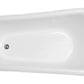 VA6311-RL 67" x 31.5" Freestanding Soaking Bathtub