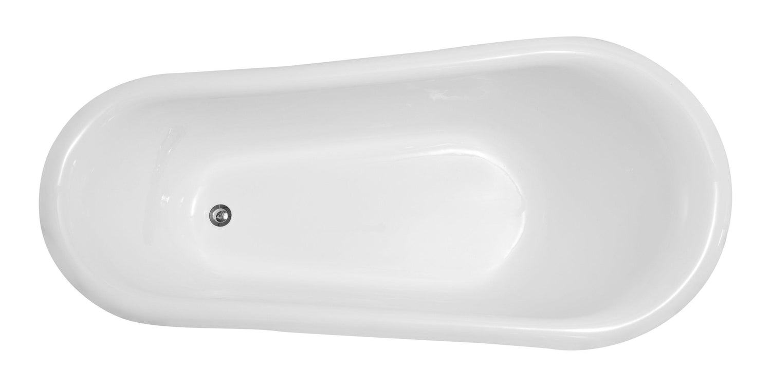 VA6311-RL 67" x 31.5" Freestanding Soaking Bathtub