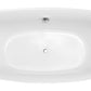 VA6513 67.5" x 31.5" Freestanding Soaking Bathtub