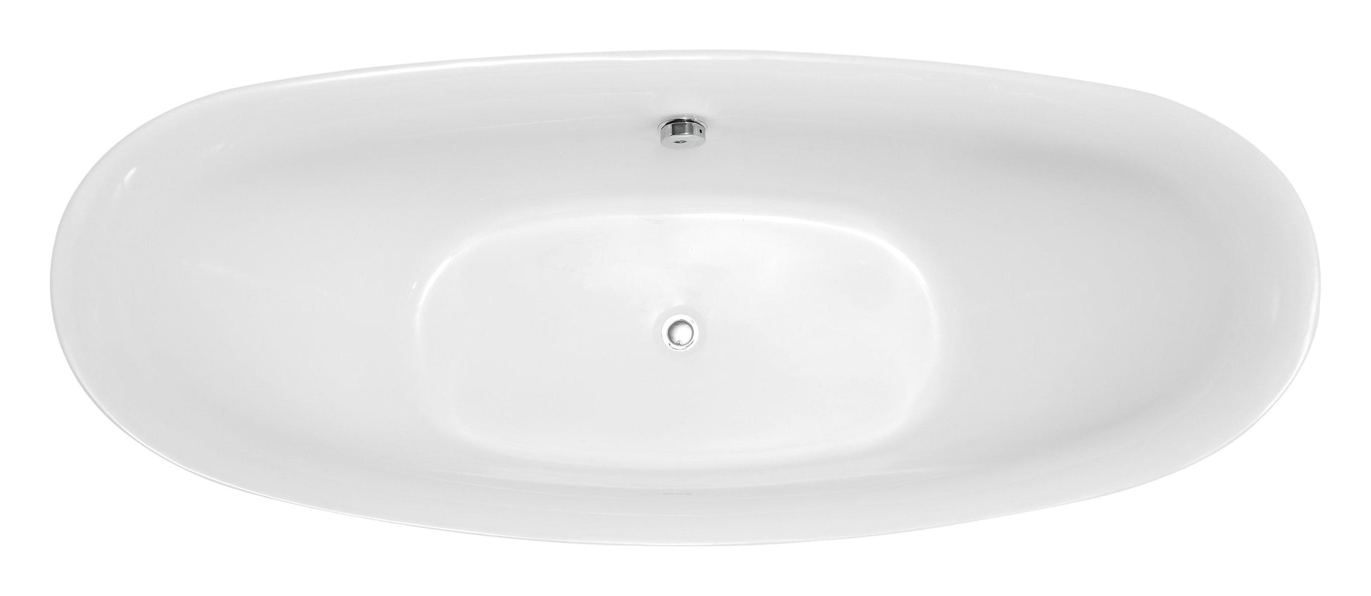 VA6513 67.5" x 31.5" Freestanding Soaking Bathtub