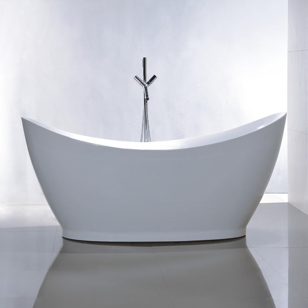 VA6513 67.5" x 31.5" Freestanding Soaking Bathtub