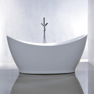 VA6513 67.5" x 31.5" Freestanding Soaking Bathtub