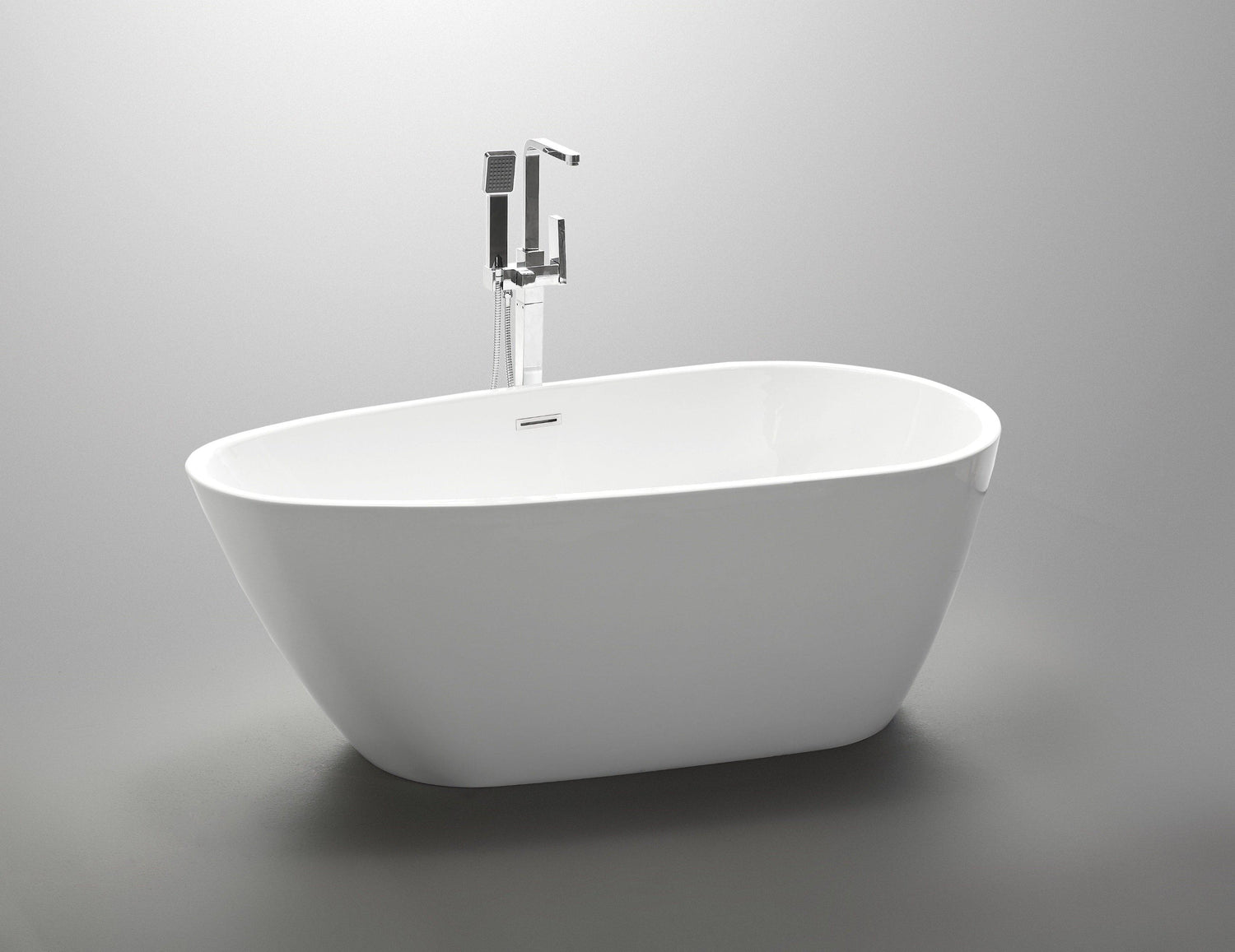 VA6515 59" x 30" Freestanding Soaking Bathtub