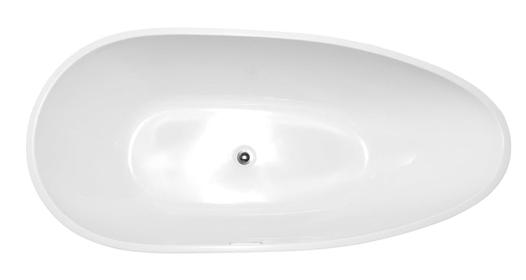 VA6515 59" x 30" Freestanding Soaking Bathtub