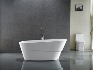 VA6521 67" x 31" Acrylic Freestanding Soaking Bathtub