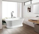 VA6610 59" x 30" Freestanding Soaking Bathtub