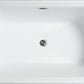 VA6610 59" x 30" Freestanding Soaking Bathtub