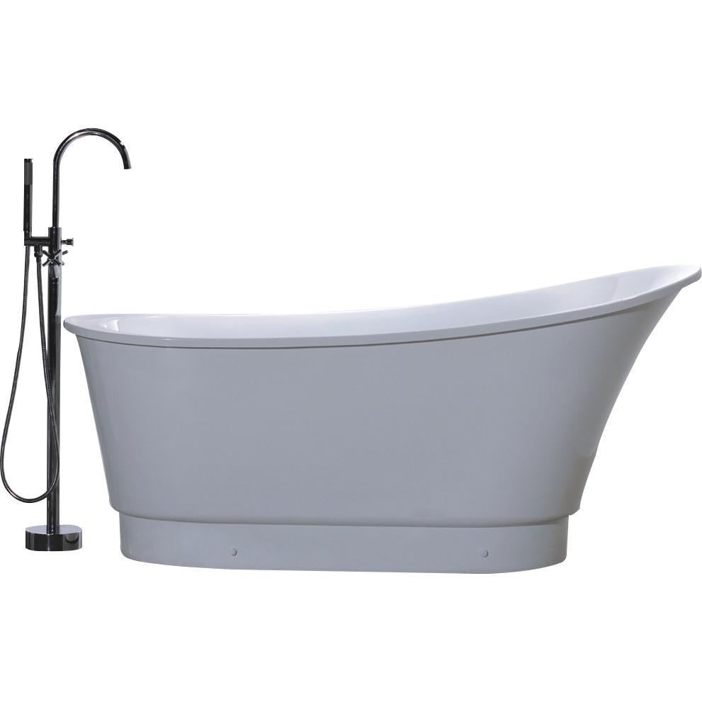 VA6803 67" x 31.5" Freestanding Soaking Bathtub