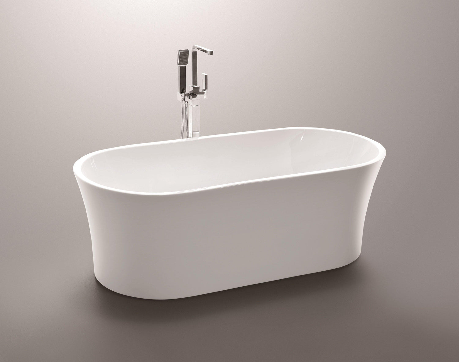 VA6809 63" x 29.5" Freestanding Soaking Bathtub
