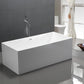 VA6813B-L 66.5" x 31.5" Freestanding Soaking Bathtub