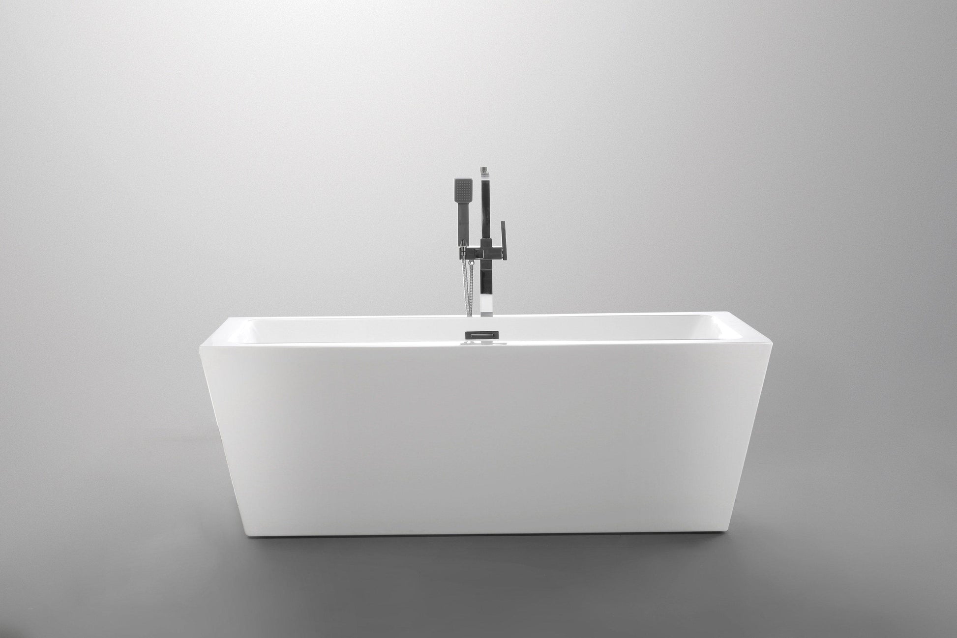 VA6814 59" x 30" Freestanding Soaking Bathtub