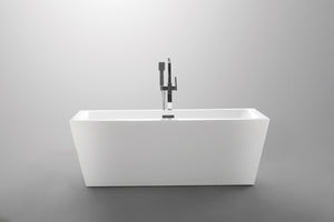 VA6814 59" x 30" Freestanding Soaking Bathtub