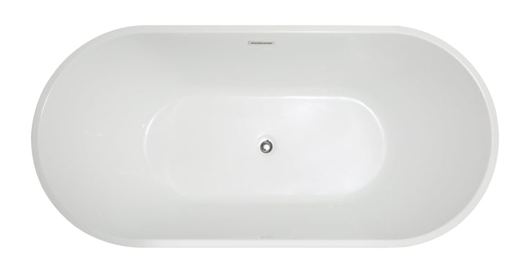 VA6815-L 67.5" x 32" Freestanding Soaking Bathtub