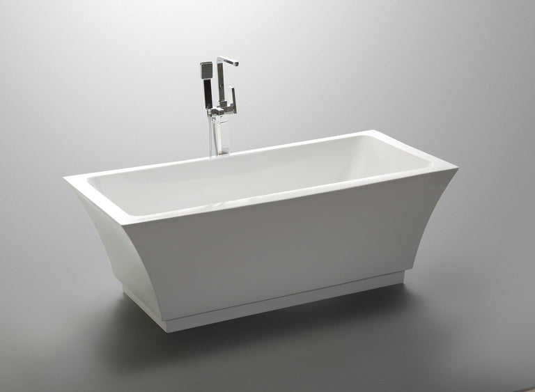 VA6817 59" x 29.5" Freestanding Soaking Bathtub