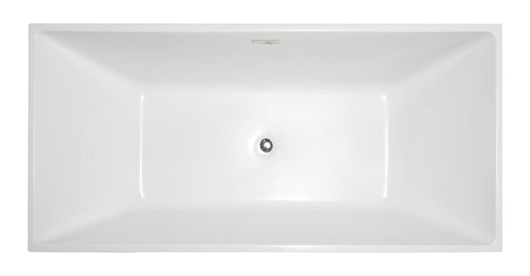 VA6821 59" x 29.5" Freestanding Soaking Bathtub