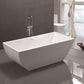 VA6821-L 67" x 31.5" Acrylic Freestanding Soaking Bathtub