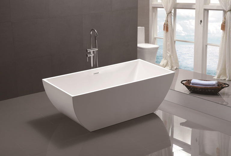 VA6821-L 67" x 31.5" Acrylic Freestanding Soaking Bathtub
