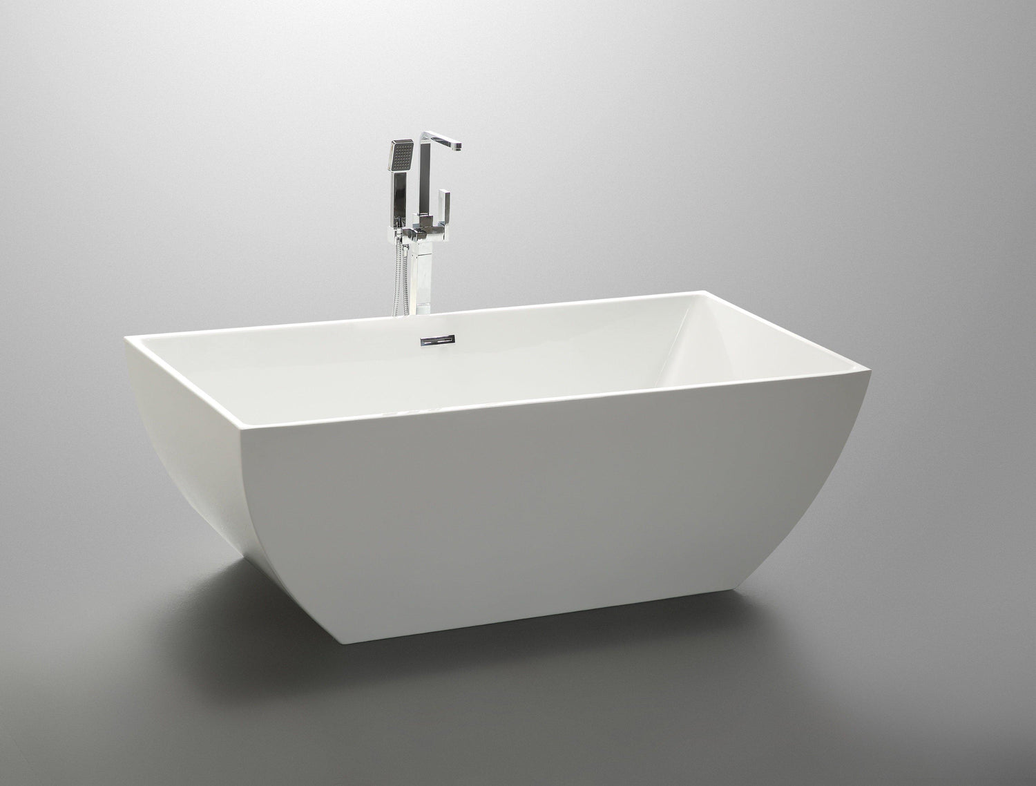 VA6821-L 67" x 31.5" Acrylic Freestanding Soaking Bathtub