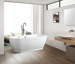 VA6835 59" x 30" Freestanding Soaking Bathtub