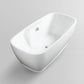 VA6835 59" x 30" Freestanding Soaking Bathtub