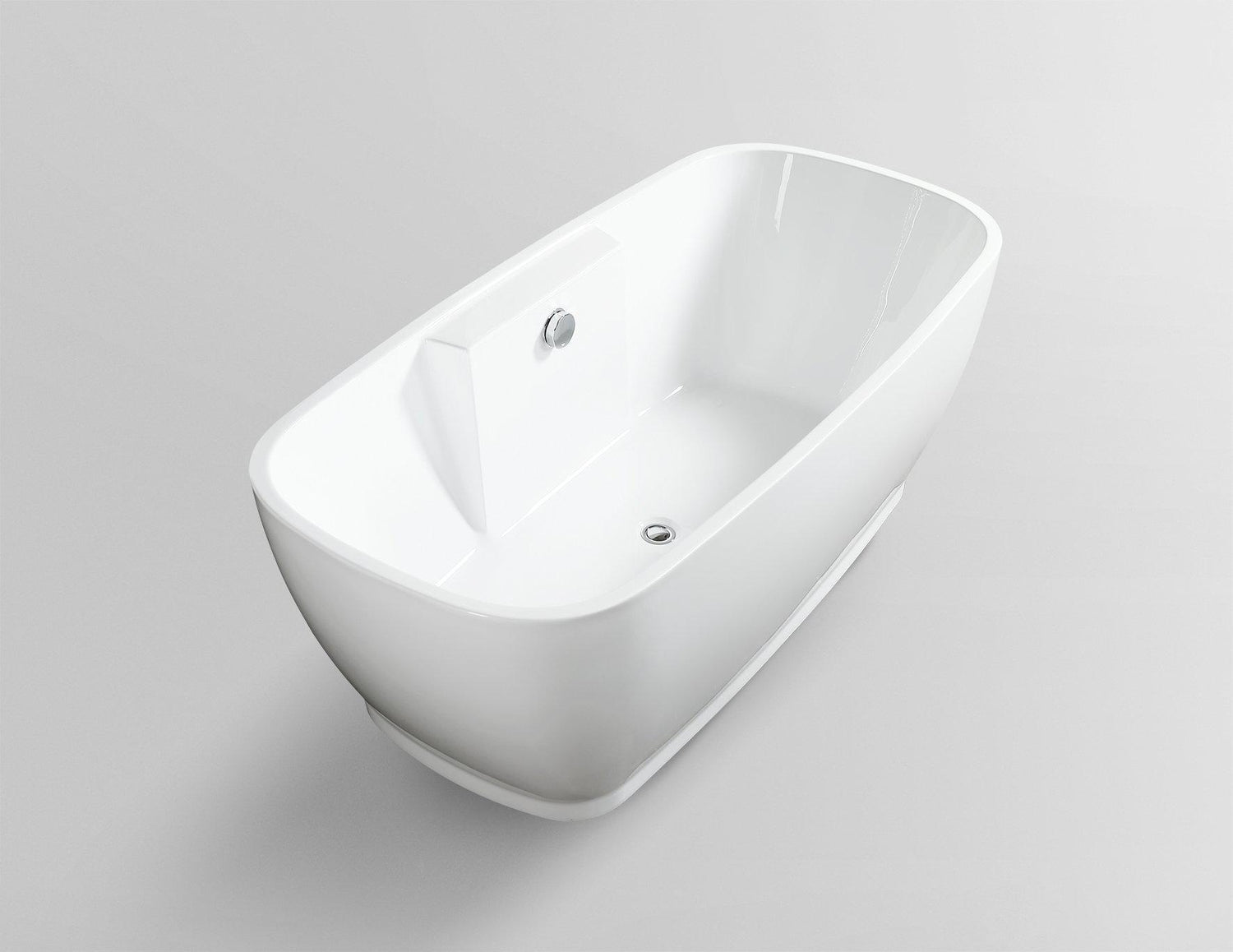VA6835 59" x 30" Freestanding Soaking Bathtub