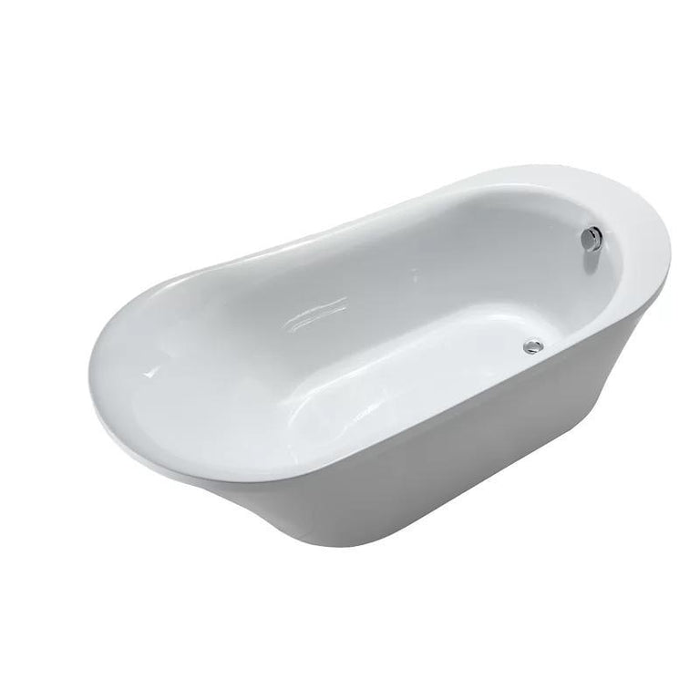VA6839 Acrylic 70" x 34" Freestanding Soaking Bathtub