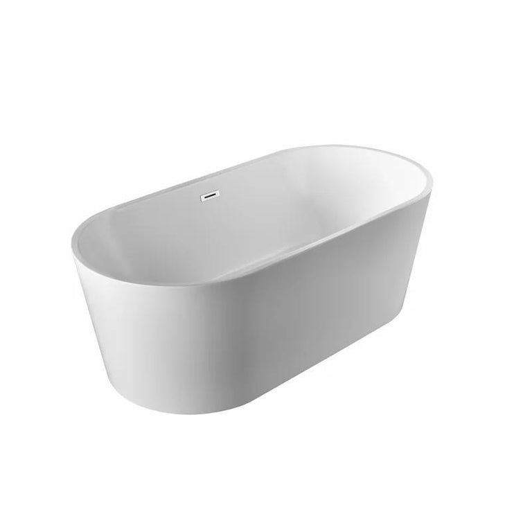 VA6901-L Acrylic 67" x 32" Freestanding Soaking Bathtub