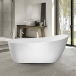 VA6904-L Acrylic 67" x 29" Freestanding Soaking Bathtub