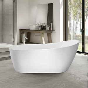 VA6904-L Acrylic 67" x 29" Freestanding Soaking Bathtub