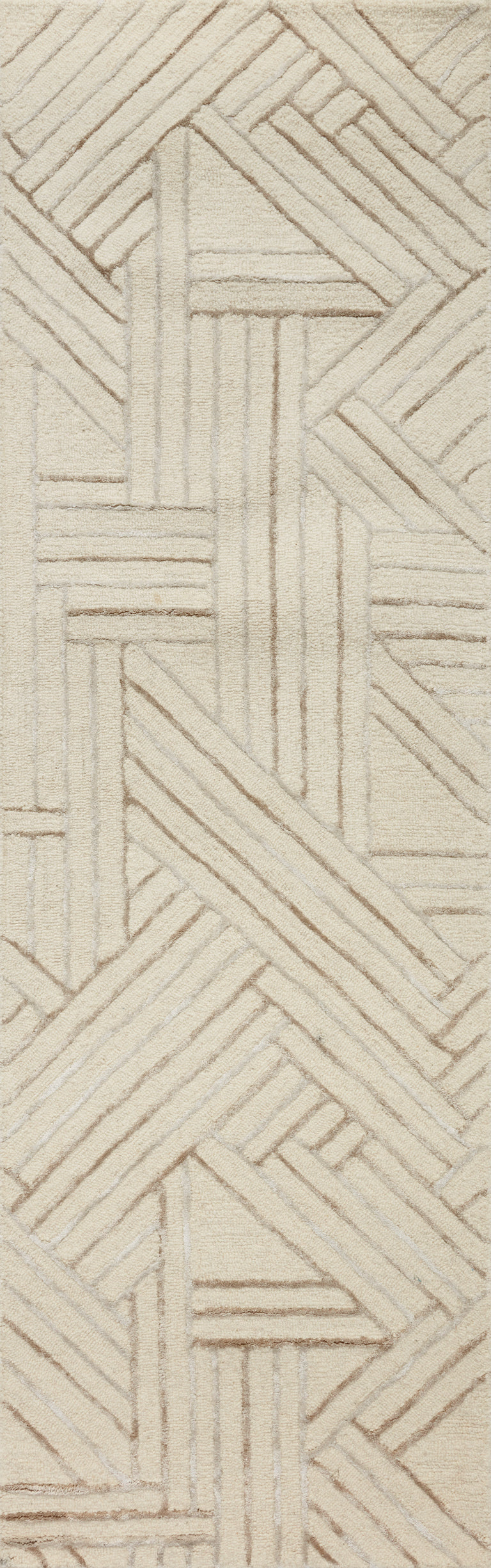 Loloi Rugs Verve Collection Rug in Ivory, Oatmeal - 9'3" x 13'