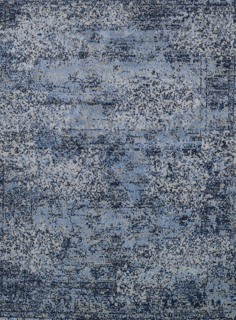 Loloi Rugs Viera Collection Rug in Lt. Blue, Grey - 7'7" x 10'6"