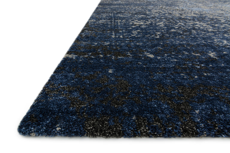 Loloi Rugs Viera Collection Rug in Grey, Navy - 8'11" x 12'5"