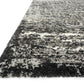 Loloi Rugs Viera Collection Rug in Graphite, Black - 8'11" x 12'5"