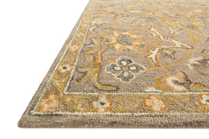 Loloi Rugs Victoria Collection Rug in Grey, Multi - 9'3" x 13'