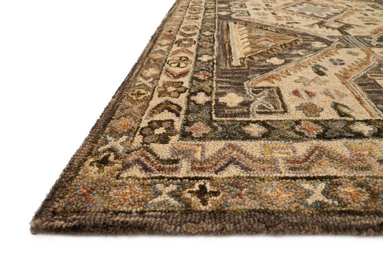 Loloi Rugs Victoria Collection Rug in Walnut, Beige - 9'3" x 13'