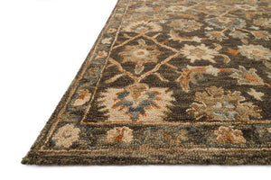 Loloi Rugs Victoria Collection Rug in Dk Taupe, Multi - 9'3" x 13'