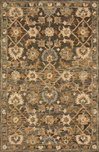 Loloi Rugs Victoria Collection Rug in Dk Taupe, Multi - 7'9" x 9'9"